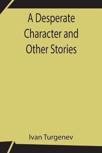 Cover image for A Desperate Character and Other Stories