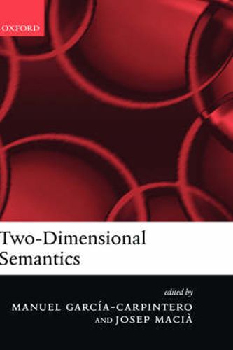 Cover image for Two-Dimensional Semantics