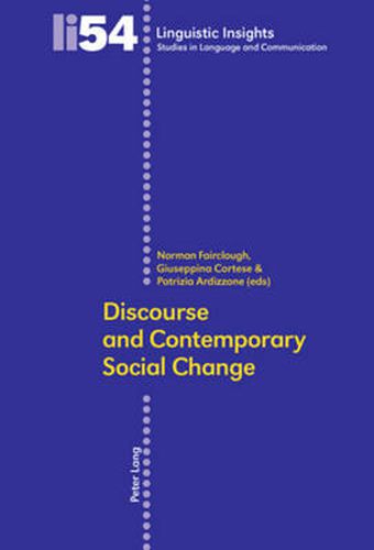 Cover image for Discourse and Contemporary Social Change