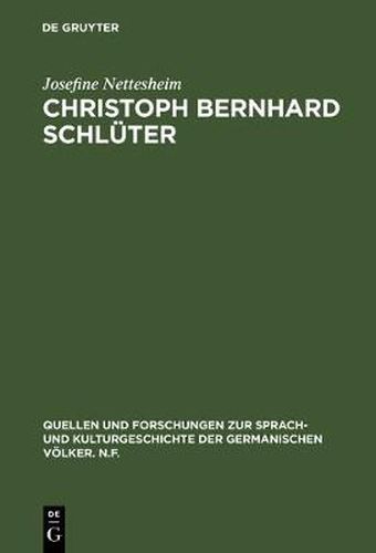 Cover image for Christoph Bernhard Schluter