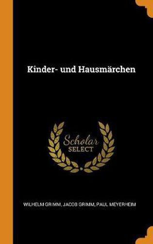 Cover image for Kinder- und Hausmarchen