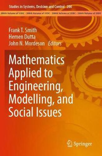 Cover image for Mathematics Applied to Engineering, Modelling, and Social Issues