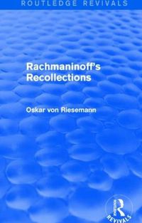 Cover image for Rachmaninoff's Recollections