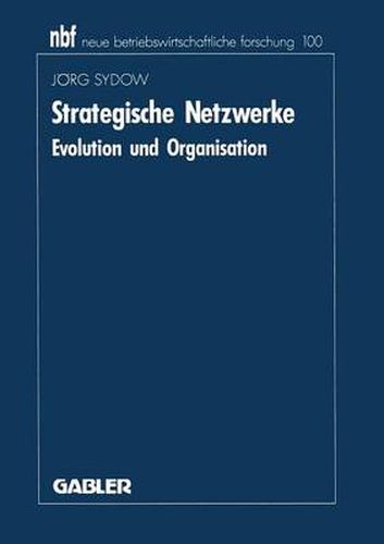 Cover image for Strategische Netzwerke