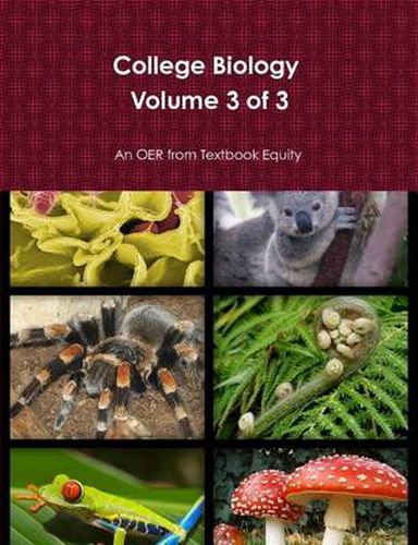 Cover image for College Biology Volume 3 of 3