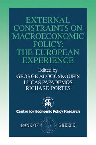 Cover image for External Constraints on Macroeconomic Policy