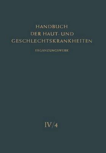 Die Pilzkrankheiten der Haut durch Hefen, Schimmel, Aktinomyceten und Verwandte Erreger