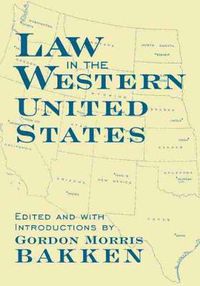 Cover image for Law in the Western United States