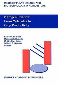 Cover image for Nitrogen Fixation: From Molecules to Crop Productivity: Proceedings of the 12th International Congress on Nitrogen Fixation, Foz do Iguacu, Parana, Brazil, September 12-17, 1999