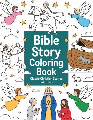 Cover image for Bible Story Coloring Book