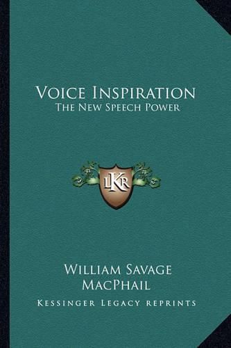 Voice Inspiration: The New Speech Power