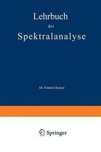 Cover image for Lehrbuch Der Spektralanalyse