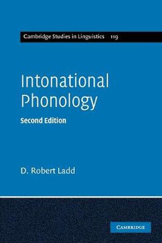 Cover image for Intonational Phonology