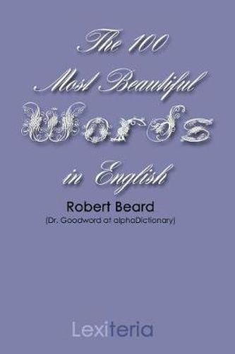 Cover image for The 100 Most Beautiful Words in English