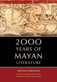 Cover image for 2000 Years of Mayan Literature