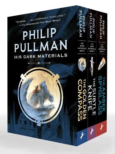 Cover image for His Dark Materials 3-Book Paperback Boxed Set: The Golden Compass; The Subtle Knife; The Amber Spyglass