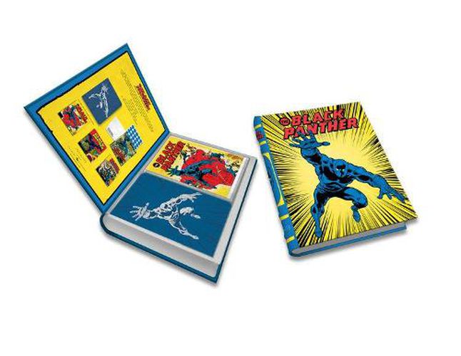 Cover image for Marvel Comics: Black Panther Deluxe Note Card Set (with Keepsake Book Box)