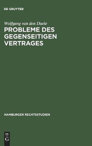 Cover image for Probleme des gegenseitigen Vertrages