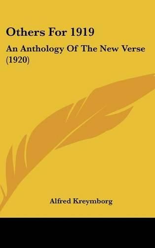 Cover image for Others for 1919: An Anthology of the New Verse (1920)