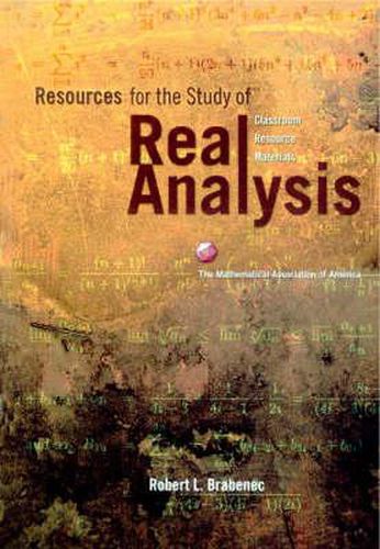 Cover image for Resources for the Study of Real Analysis