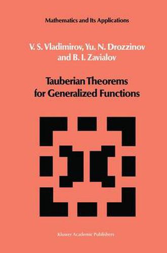 Cover image for Tauberian Theorems for Generalized Functions