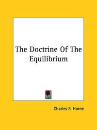 Cover image for The Doctrine of the Equilibrium