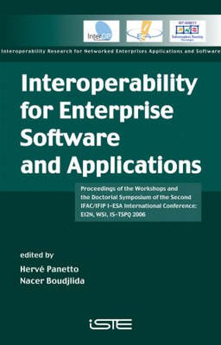 Cover image for Interoperability for Enterprise Software and Applications: IFAC-IFIP I-ESA'2006