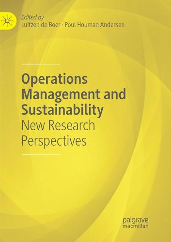 Cover image for Operations Management and Sustainability