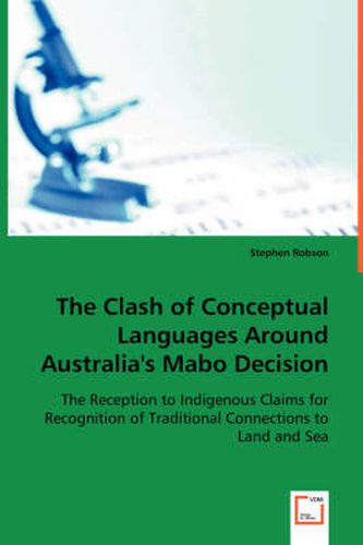 Cover image for The Clash of Conceptual Languages Around Australia's Mabo Decision