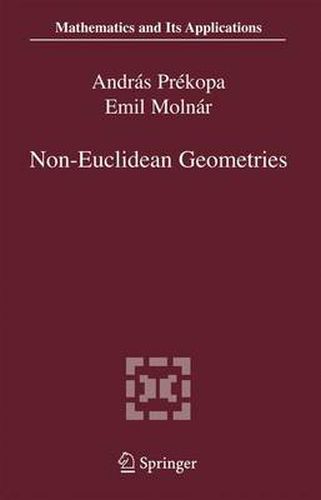 Cover image for Non-Euclidean Geometries: Janos Bolyai Memorial Volume