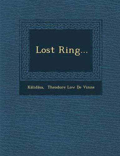 Cover image for Lost Ring...