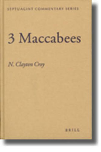 Cover image for 3 Maccabees