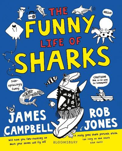 Cover image for The Funny Life of Sharks