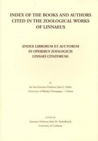 Cover image for Index of the Books and Authors cited in the Zoological Works of Linnaeus