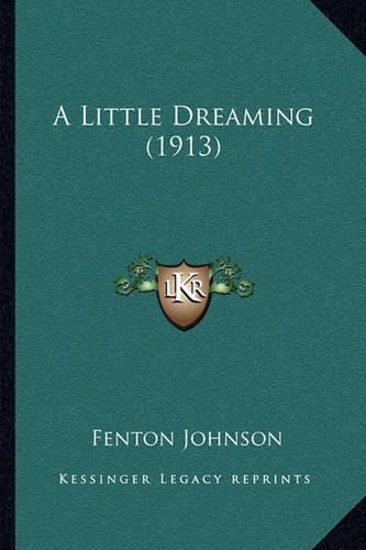 Cover image for A Little Dreaming (1913)