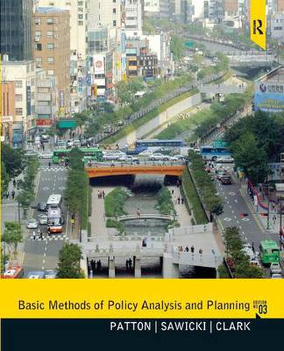 Cover image for Basic Methods of Policy Analysis and Planning