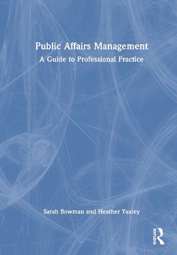 Cover image for Public Affairs Management