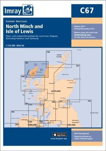 Cover image for Imray Chart C67: North Minch and Isle of Lewis
