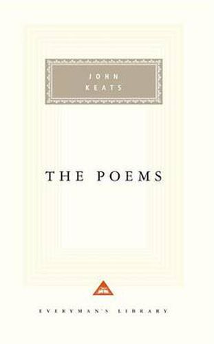 Cover image for The Poems of John Keats: Introduction by David Bromwich