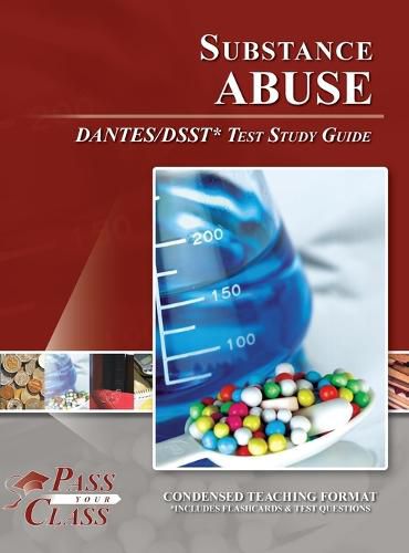 Cover image for Substance Abuse DANTES / DSST Test Study Guide