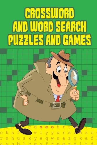 Cover image for Crossword And Word Search Puzzles and Games