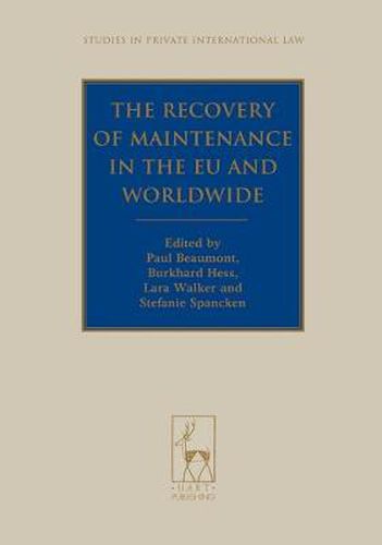 Cover image for The Recovery of Maintenance in the EU and Worldwide