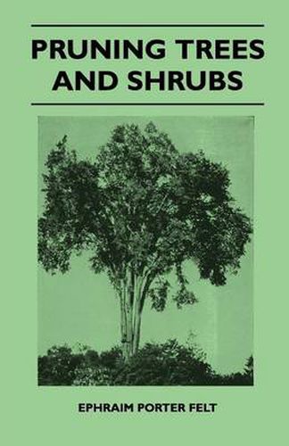 Cover image for Pruning Trees And Shrubs