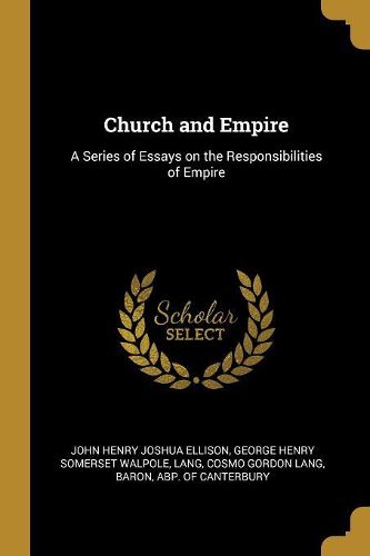 Cover image for Church and Empire