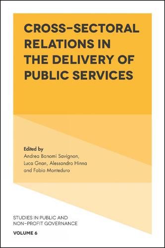 Cover image for Cross-Sectoral Relations in the Delivery of Public Services
