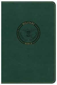 Cover image for CSB Military Bible, Green LeatherTouch