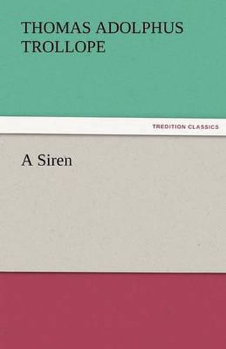 Cover image for A Siren