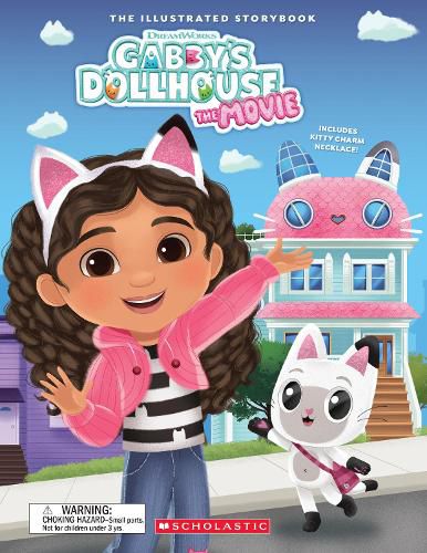 Cover image for Gabby's Dollhouse: The Movie Storybook (DreamWorks: Includes Kitty Charm Necklace)
