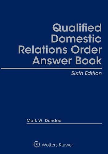 Cover image for Qualified Domestic Relations Order (Qdro) Answer Book