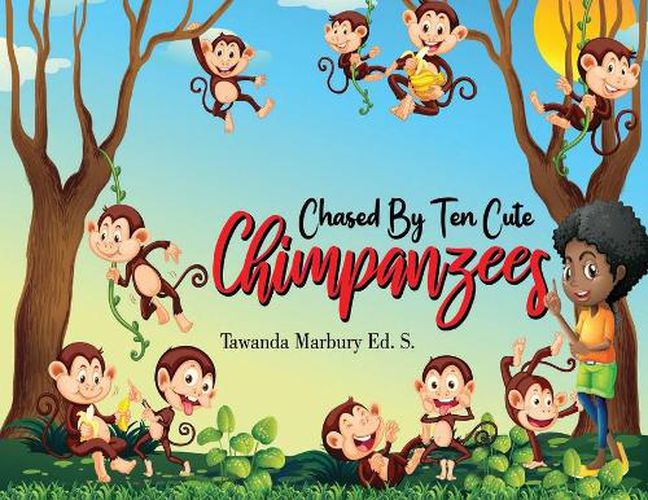 Cover image for Chased By Ten Cute Chimpanzees